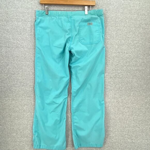 Med Couture Scrub Pants Womens Extra Small Teal Blue Bottoms Nursing Healthcare - Picture 4 of 13